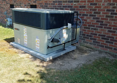 trane large residential air conditioning unit