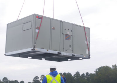commercial air conditioning unit hovering