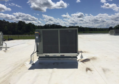 commercial unit on roof
